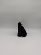 Kelly Elan Foile Black Matte Porosus Palladium Hardware