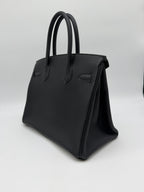 Hermès Birkin 30 Black Togo Rose Gold Hardware