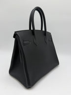 Hermès Birkin 30 Black Togo Rose Gold Hardware