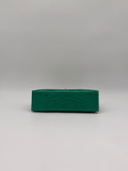 Hermès Kelly Pochette Vert Jade Shiny Alligator Gold Hardware