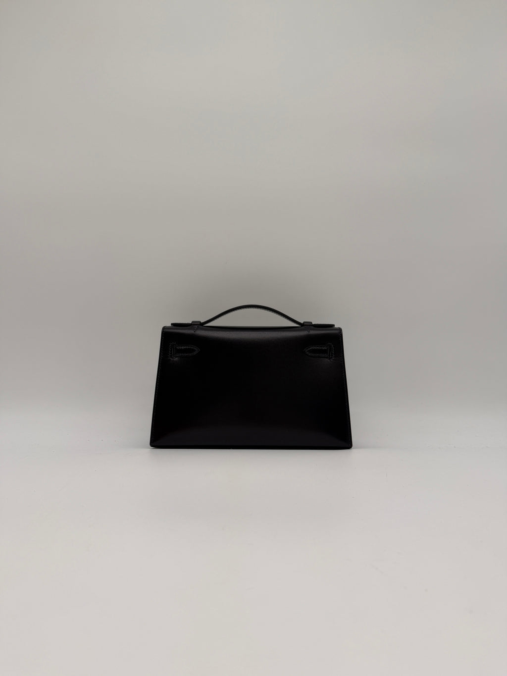 Hermès Kelly Pochette Marquete Noir/ Blanc/ Jaune De Naples Box Leather Gold Hardware