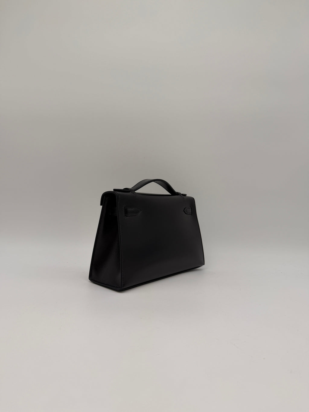 Hermès Kelly Pochette Marquete Noir/ Blanc/ Jaune De Naples Box Leather Gold Hardware