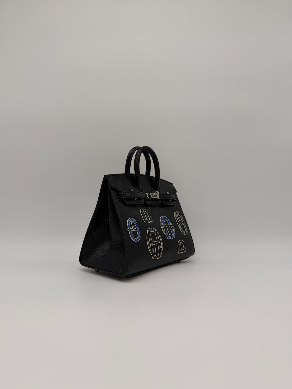 Hermès Birkin 20 Bouclerie Moderne Chevre Palladium Hardware