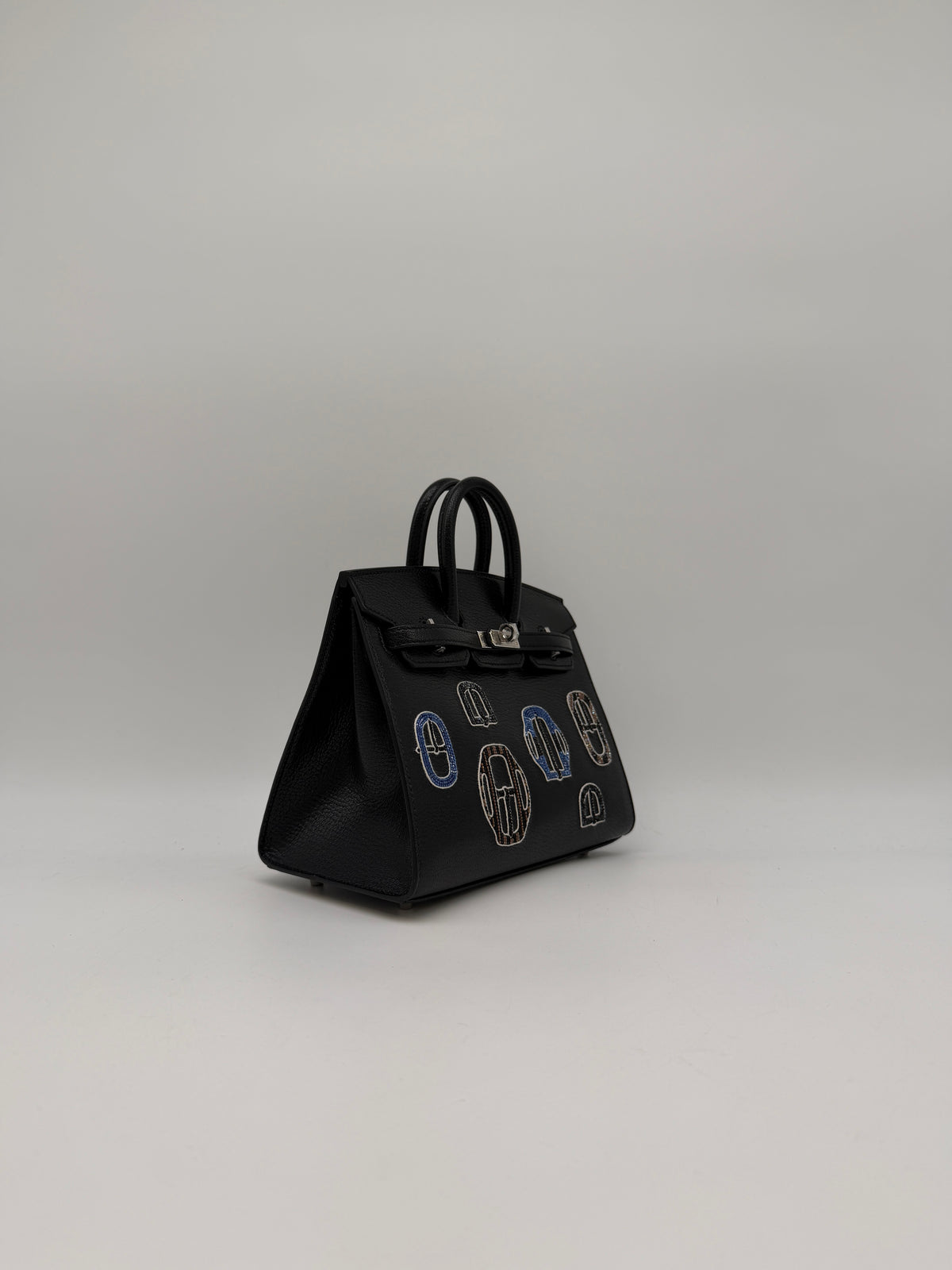 Hermès Birkin 20 Bouclerie Moderne Chevre Palladium Hardware