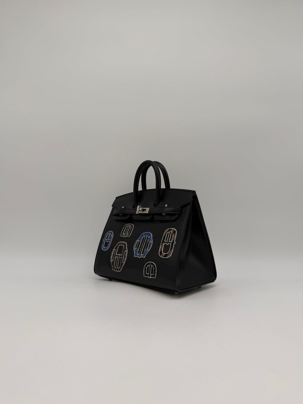 Hermès Birkin 20 Bouclerie Moderne Chevre Palladium Hardware