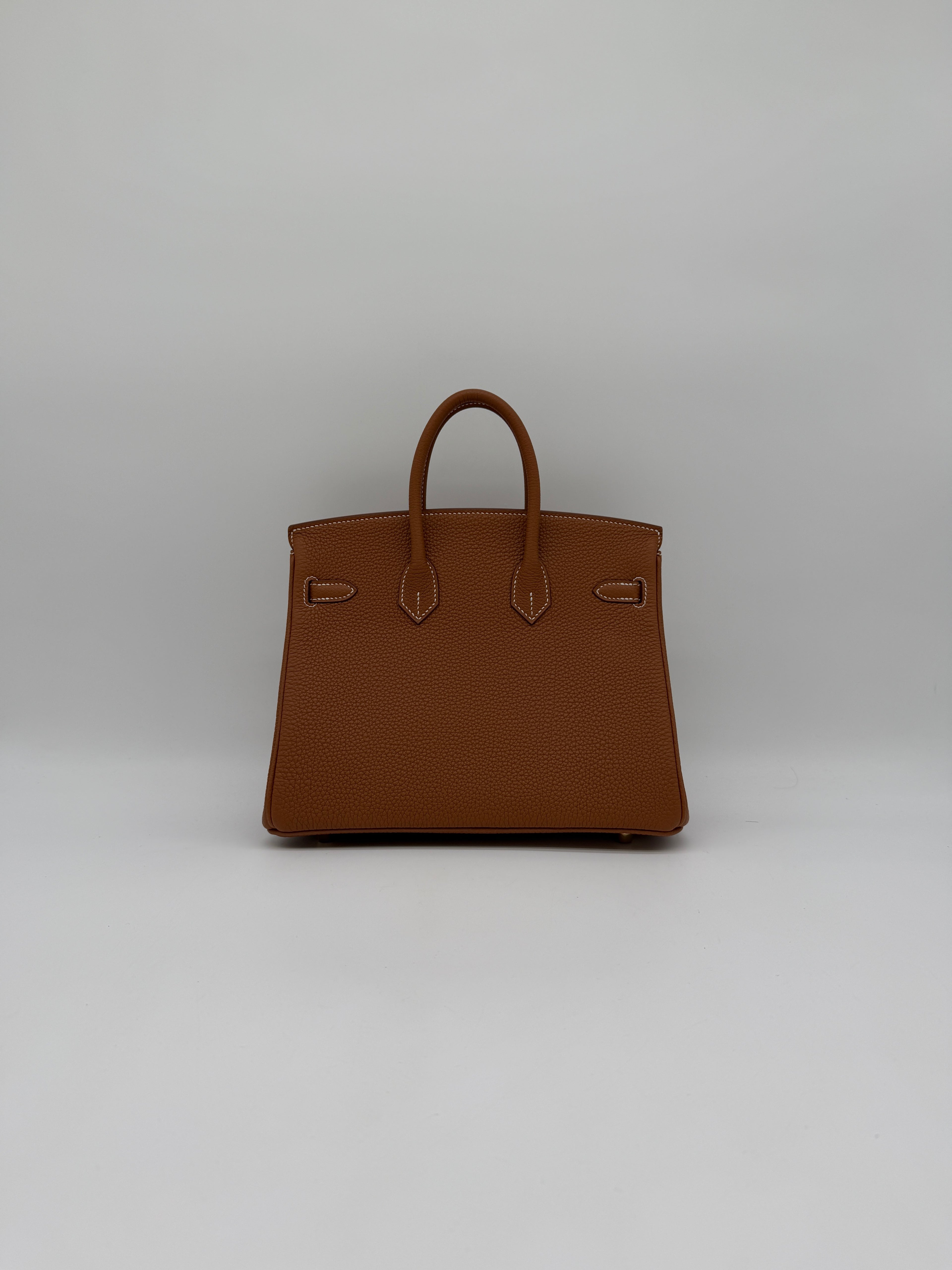 Hermès Birkin 25 Gold Togo Gold Hardware