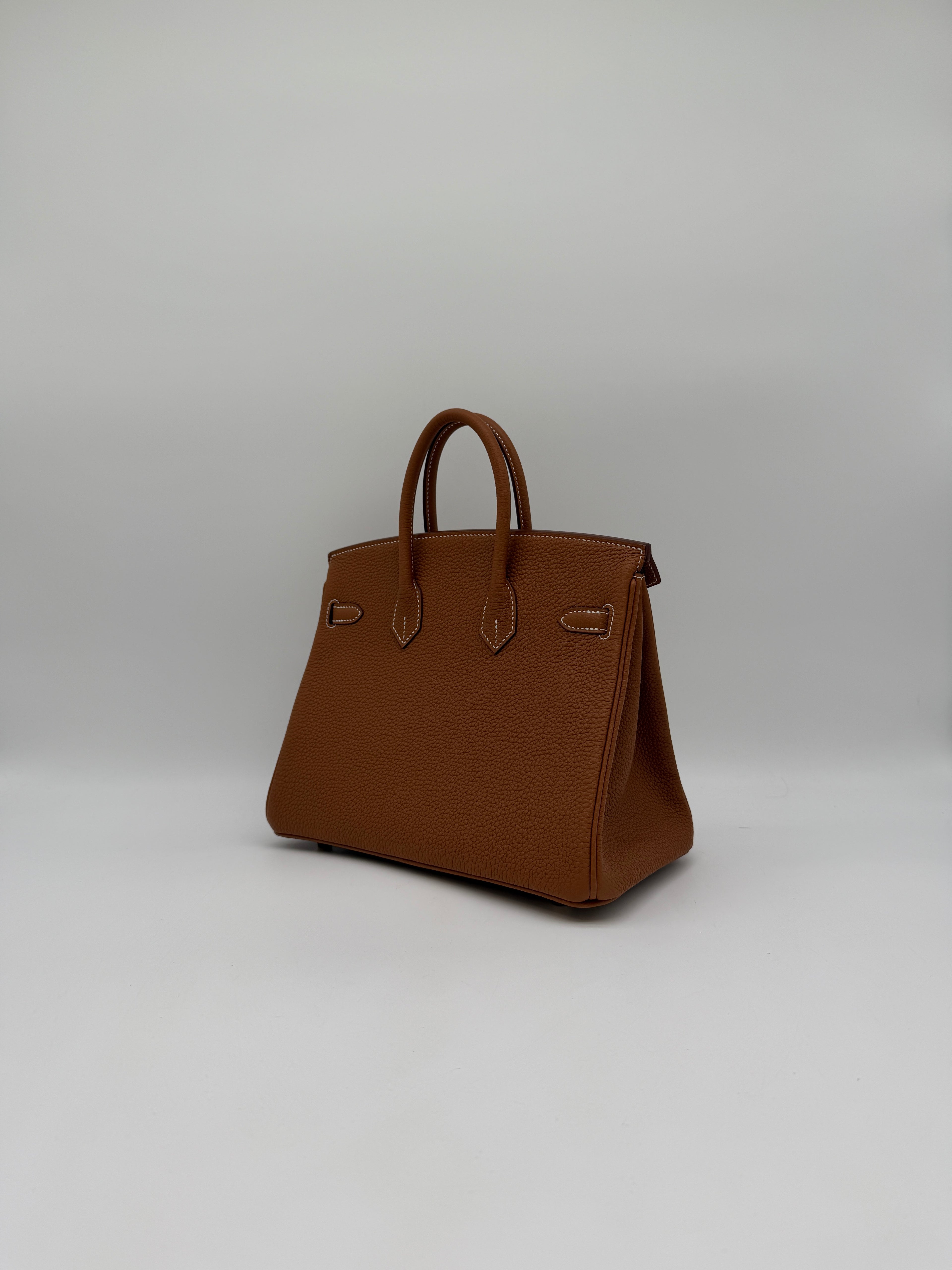 Hermès Birkin 25 Gold Togo Gold Hardware