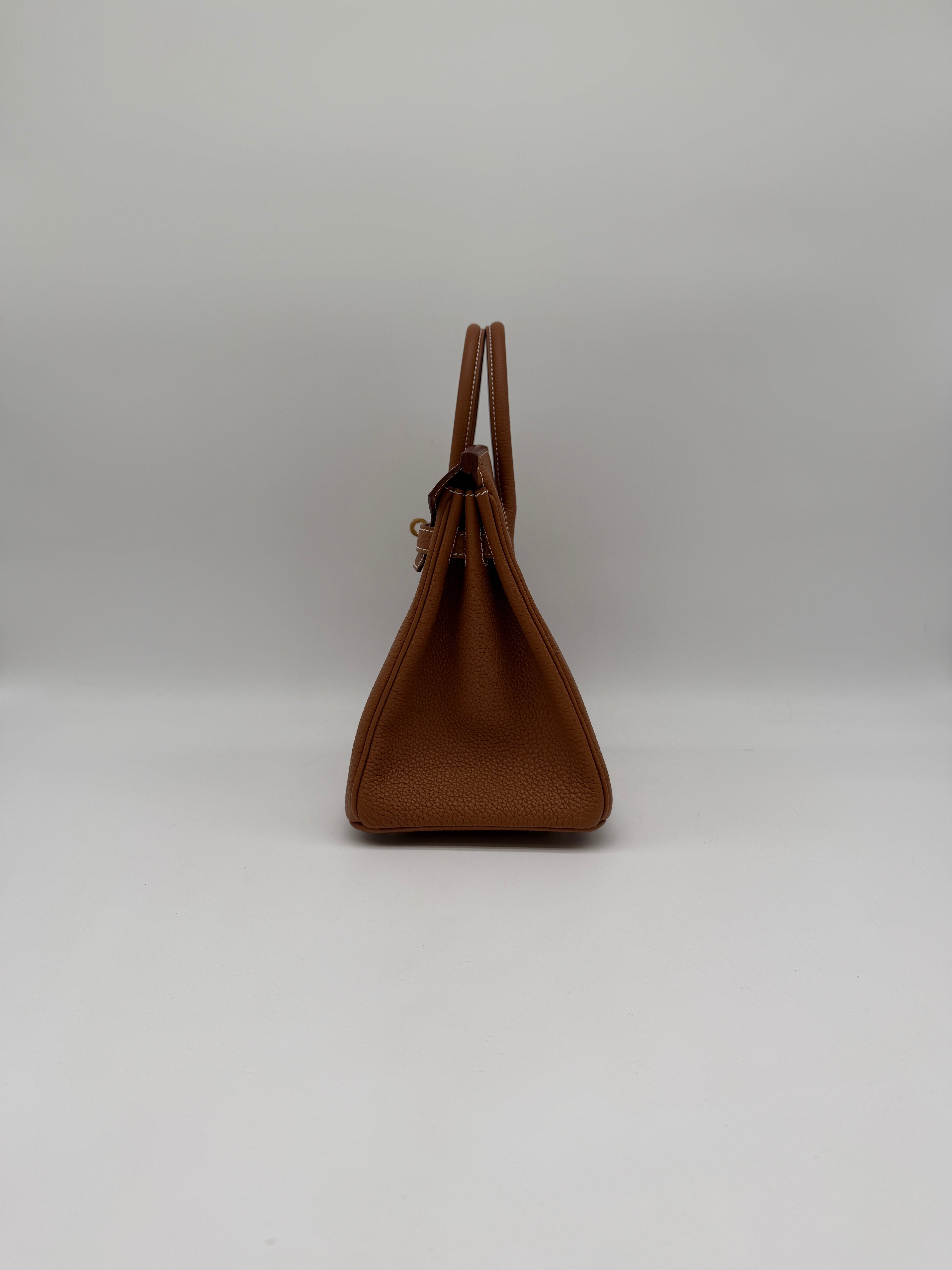 Hermès Birkin 25 Gold Togo Gold Hardware