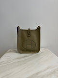 Hermès Evelyne III 29 Sauge Taurillon Clemence Palladium Hardware