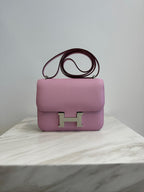 Hermès Constance 18 Mauve Sylvestre Epsom Palladium Hardware