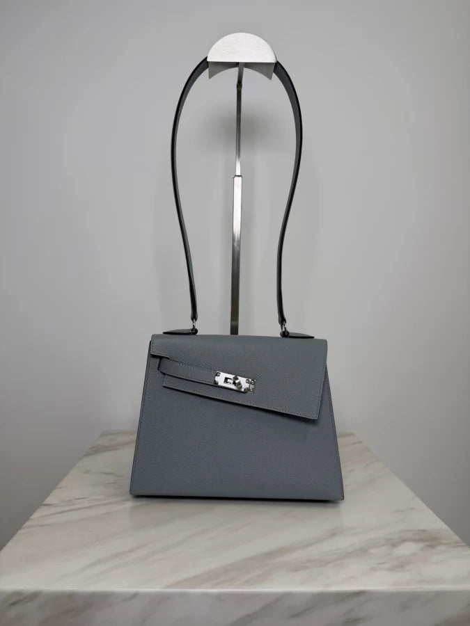 Hermès Kelly Desorde Gris pantine K stamp