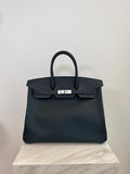 Hermès Birkin 35 HHS Vert Foncé - Noir Swift  Palladium Hardware