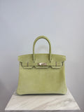 Hermès Birkin 30 Tilleul Doblis Permabrass Hardware