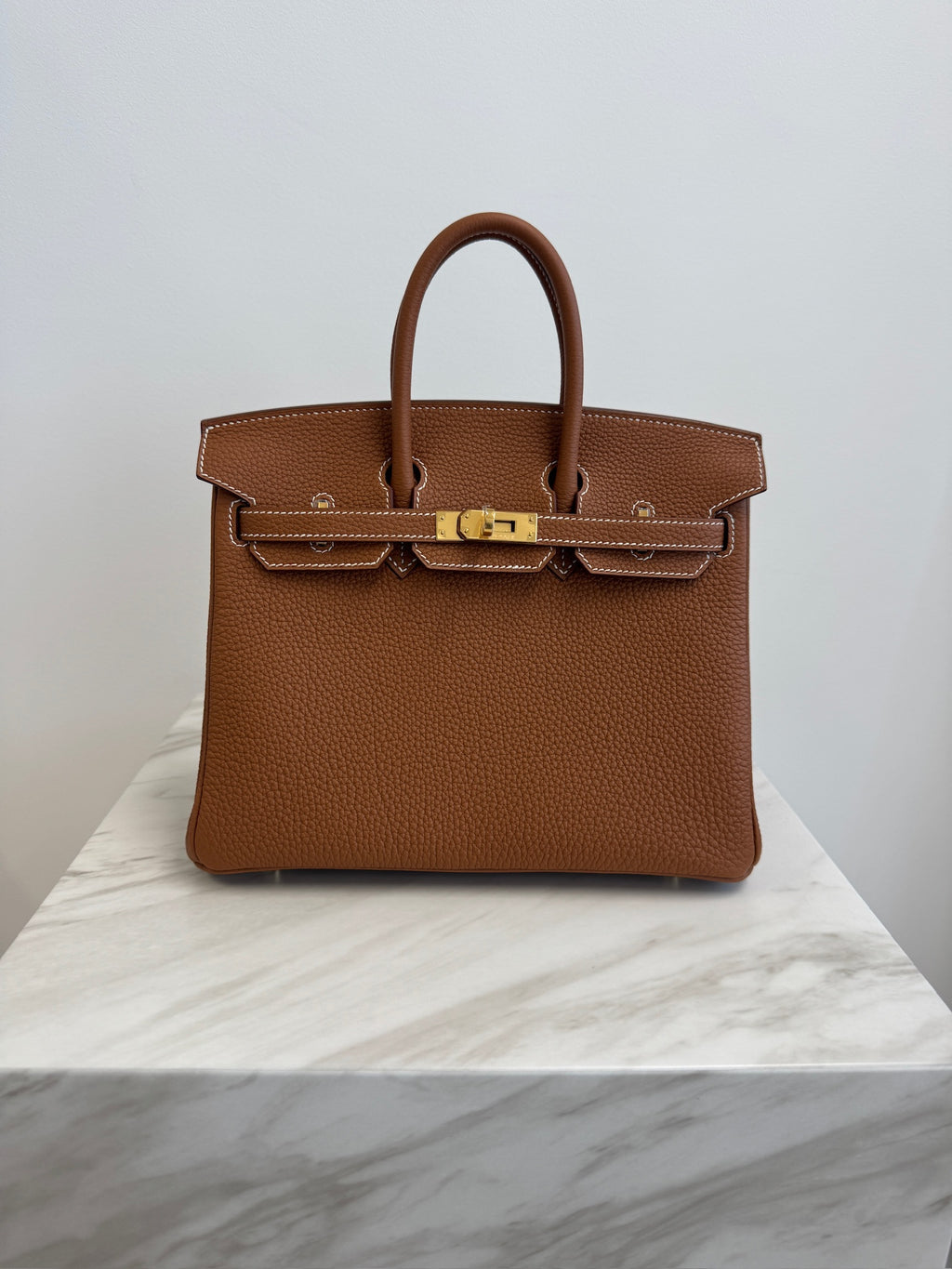 Hermès Birkin 25 Gold Togo Gold Hardware