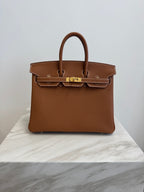 Hermès Birkin 25 Gold Togo Gold Hardware