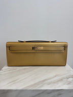 Hermès Kelly Cut Chamkilight Dore Chevre Permabrass Hardware