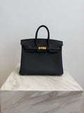 Hermès Birkin 25 Plomb Togo Gold Hardware