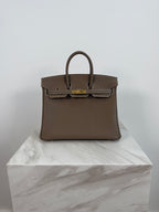 Hermès Birkin 25 Etoupe Togo Gold Hardware