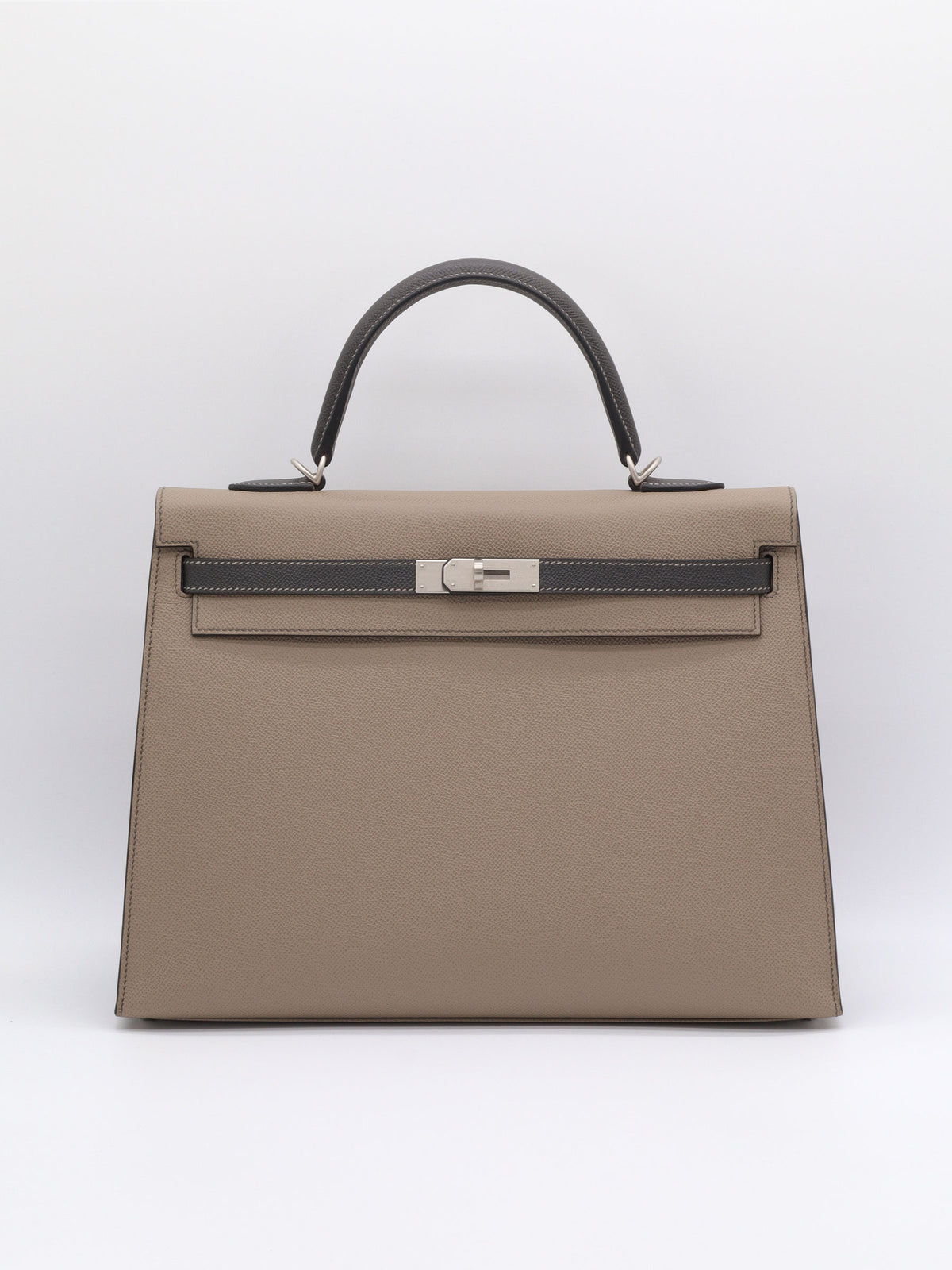Hermès Kelly 35 HSS Gris Asphalte/ Graphite Epsom Brushed Palladium Hardware