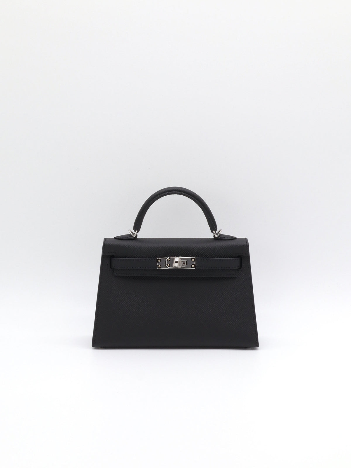 Hermès Mini Kelly HSS Verso Black/ Bordeaux Epsom Palladium Hardware