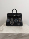 Hermès Birkin 20 Bouclerie Moderne Chevre Palladium Hardware