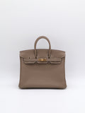 Hermès Birkin 25 Etoupe Togo Gold Hardware