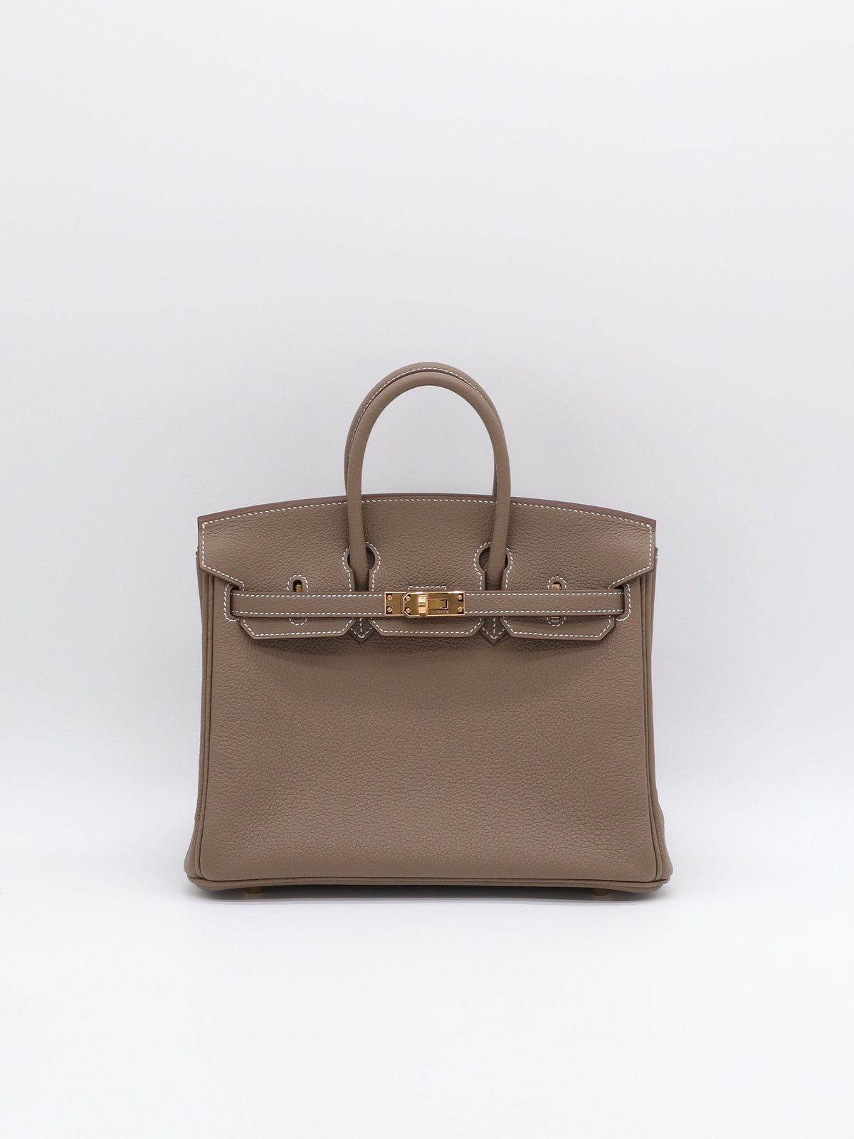 Hermès Birkin 25 Etoupe Togo Gold Hardware