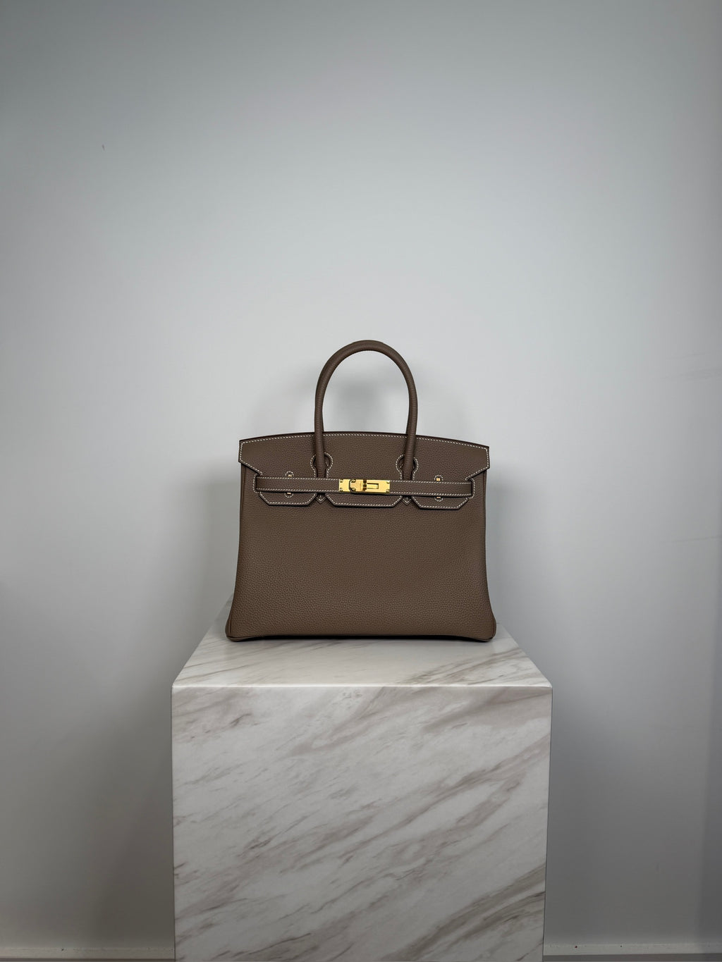 Hermès Birkin 30 Etoupe Togo Gold Hardware