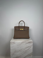 Hermès Birkin 30 Etoupe Togo Gold Hardware