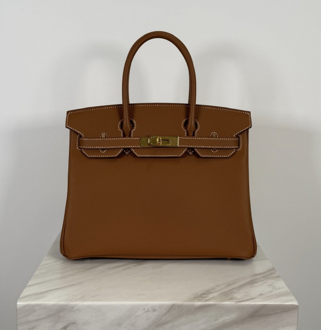 Hermès Birkin 30 Gold Togo Gold Hardware