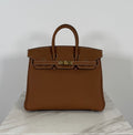 Hermès Birkin 25 HSS Gold/Etoupe Togo Gold Hardware