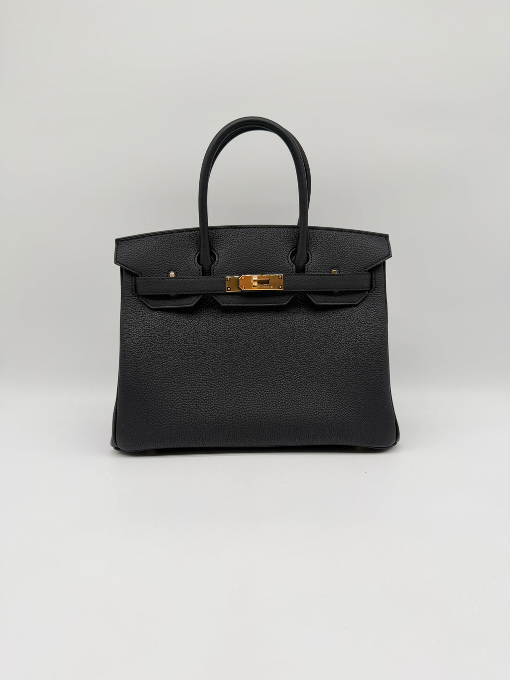 Hermès Birkin 30 Black Togo Gold Hardware