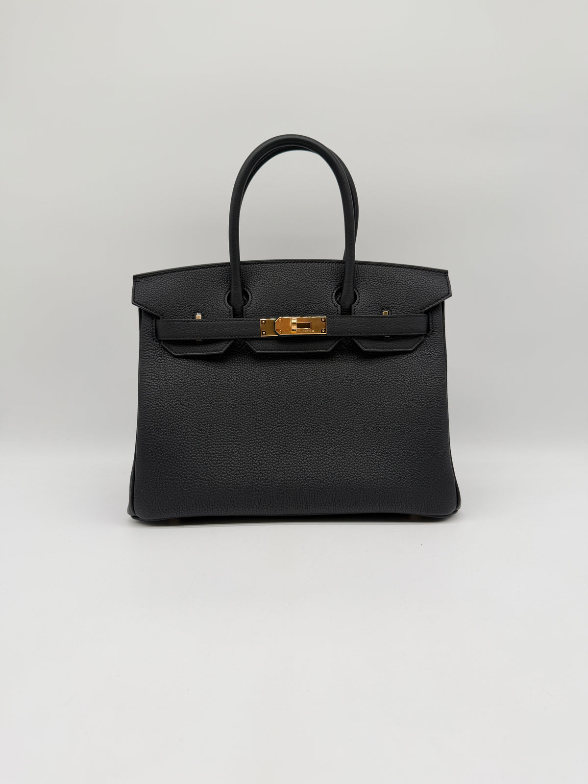 Hermès Birkin 30 Black Togo Gold Hardware