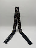 Hermès Les Cles a Pois Twilly noir / mordore / blanc Leather